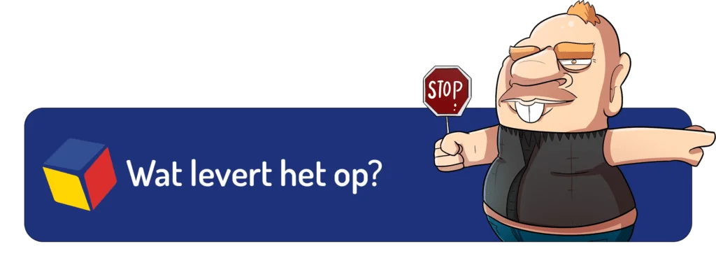 Wat levert het nu op?